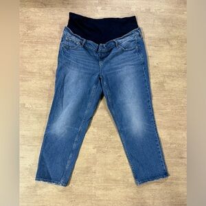 GAP Women's Cropped Maternity Jeans